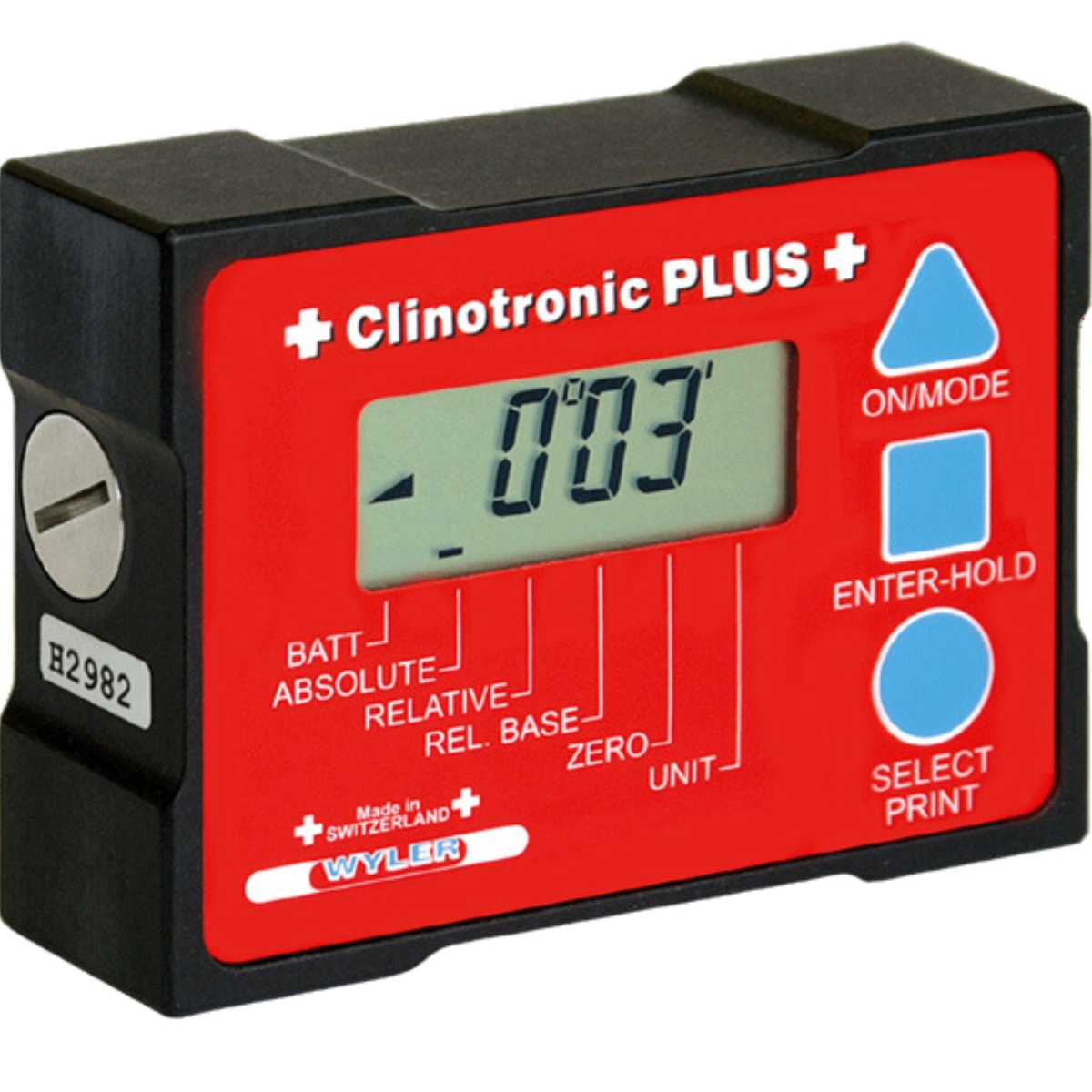 Clinômetro de Precisão Modelo Plus, Wyler.