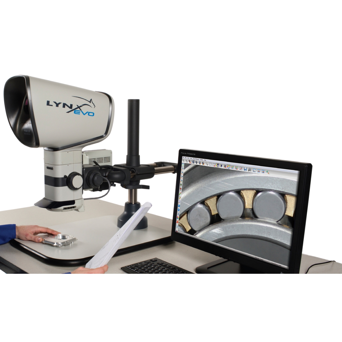 Estéreo Microscópio sem Oculares Lynx Evo, Vision. - Imagem 3