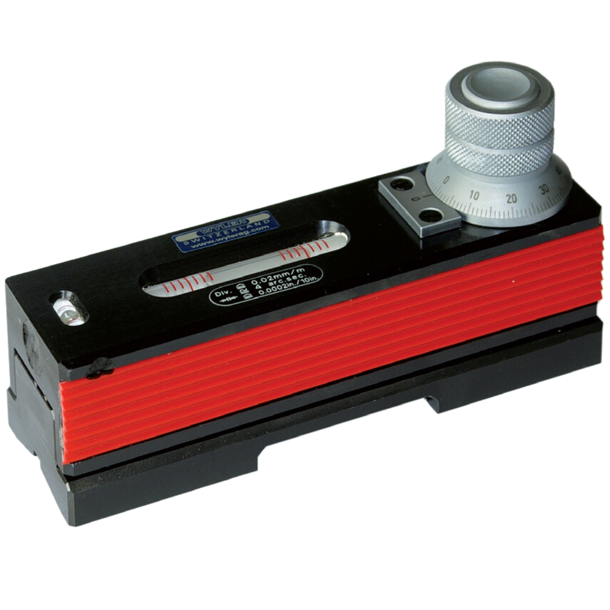 Nível de Bolha com Ajuste Micrométrico Série 68, Wyler.