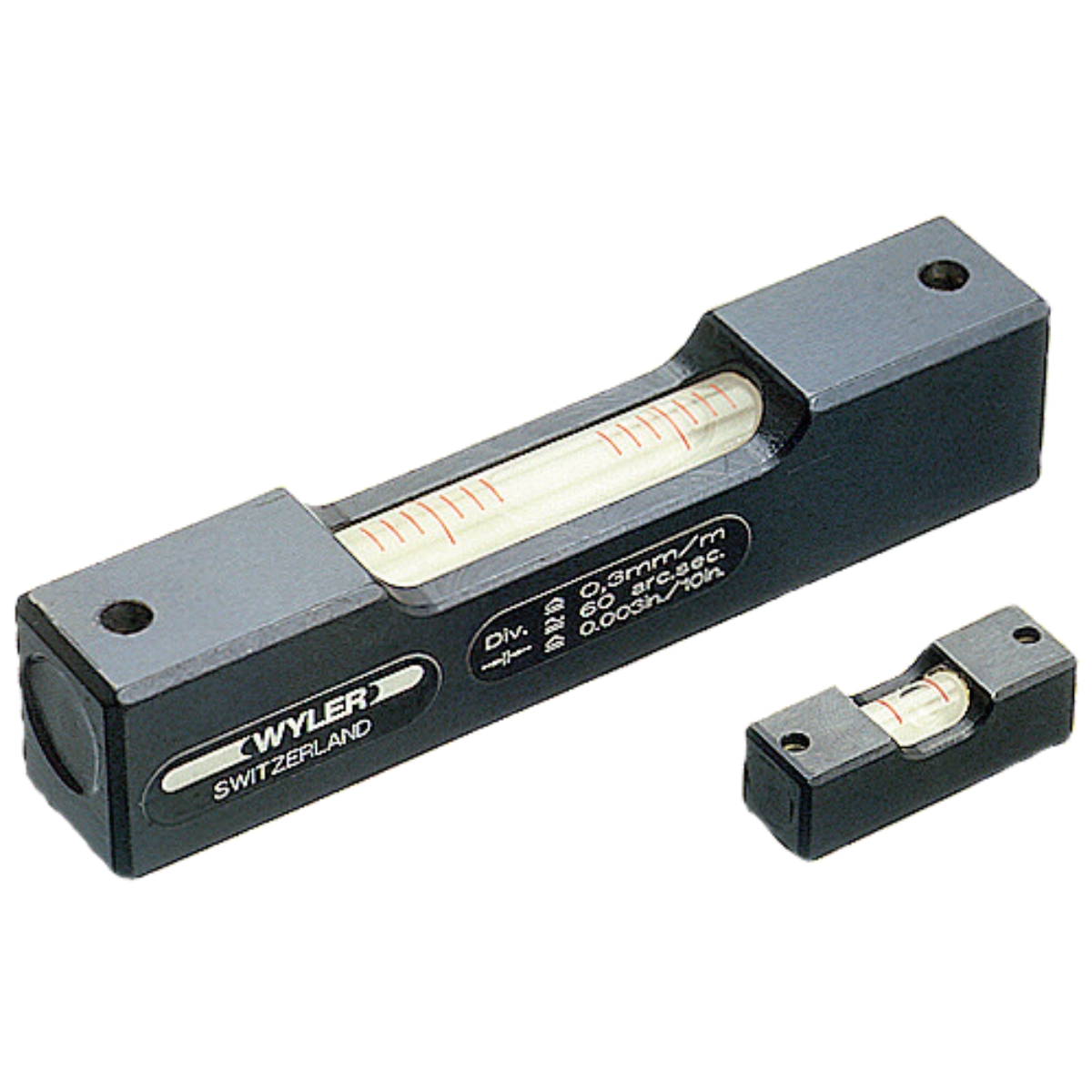 Nível Permanente de Bolha Screw-on “Spirit Level”, Wyler.